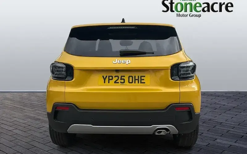 New Jeep Avenger Summit 101 HP (74 kW) 2025 Yellow SUV