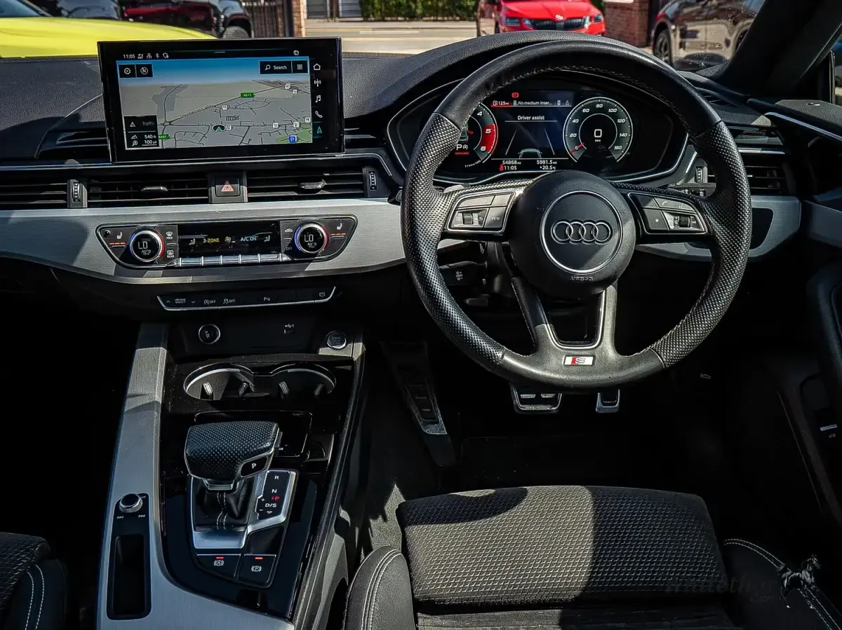 Used Audi A5 S-Line 2021 Blue Coupe