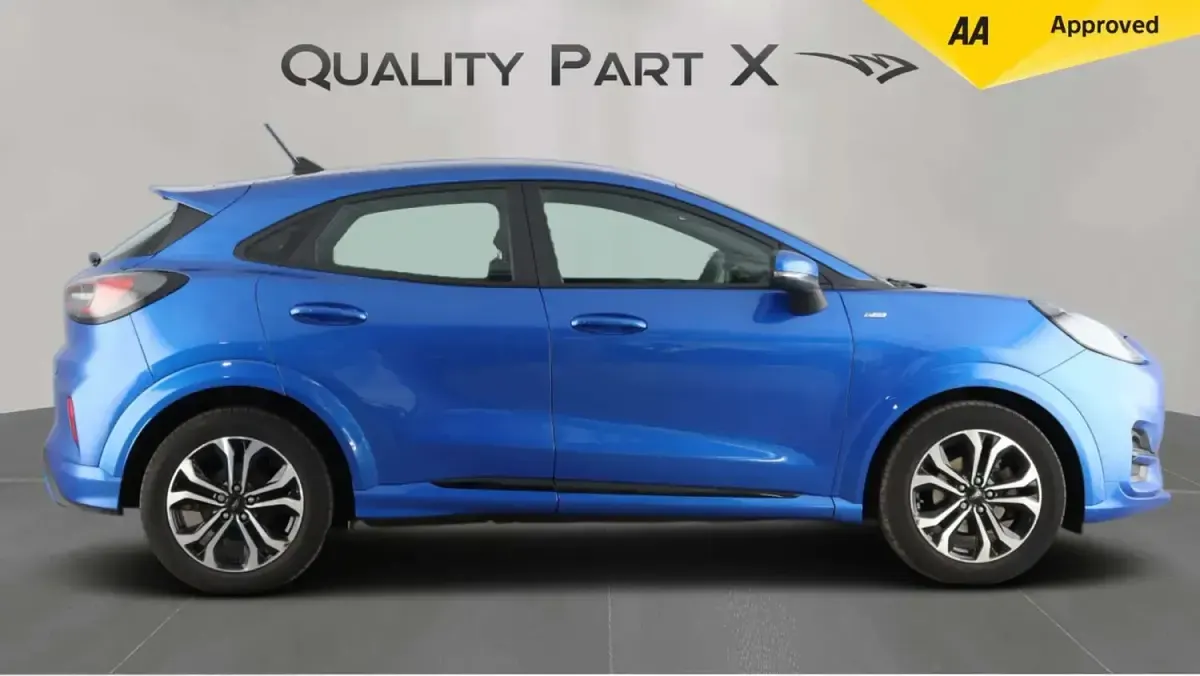 Used Ford Puma ST-Line 125 HP (91 kW) 2021 Blue SUV
