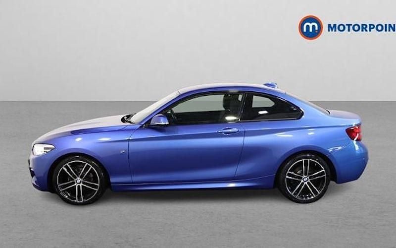 Used BMW 218 M Sport 136 HP (100 kW) 2021 Blue Coupe