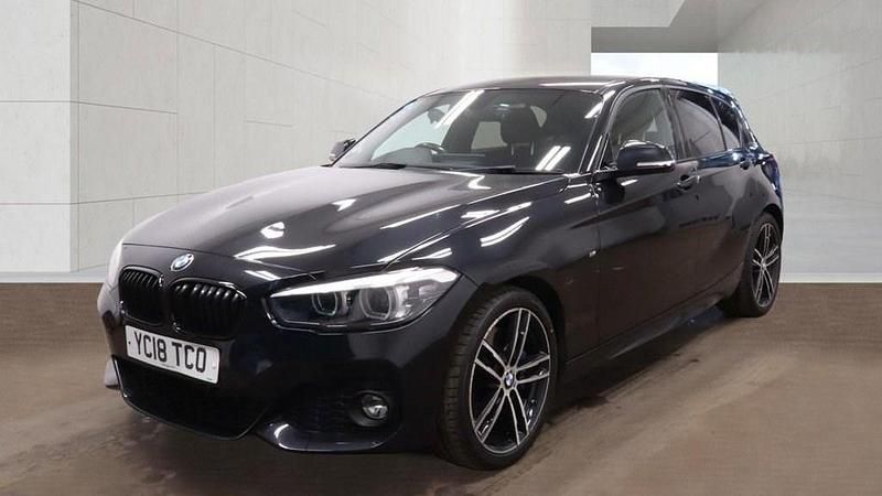 Used BMW 116 Efficient Dynamics 116 HP (85 kW) 2018 Black Hatchback