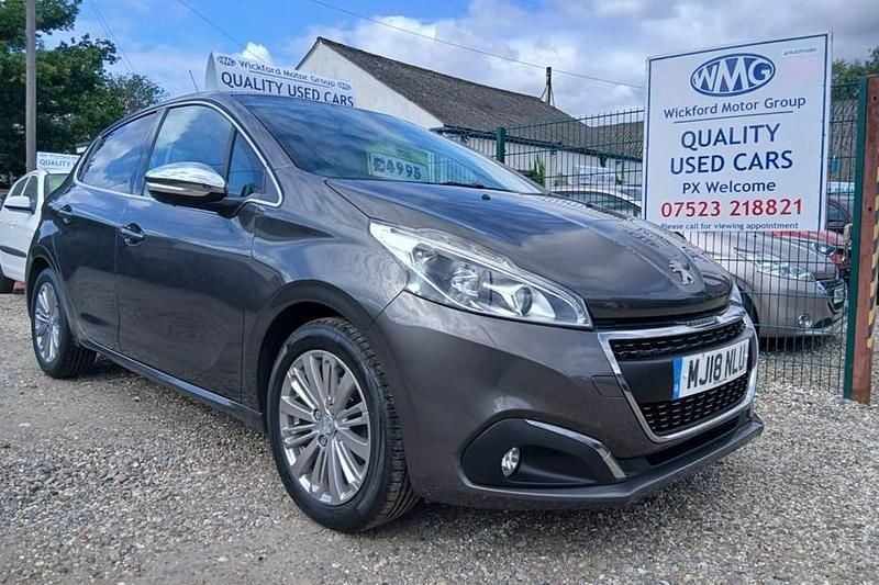 Grey Used 2018 Peugeot 208 Allure Hatchback | £4,995 (Fair price) - Image 1/1