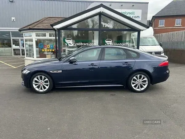 Used Jaguar XF R-Sport 2016 Blue Sedan