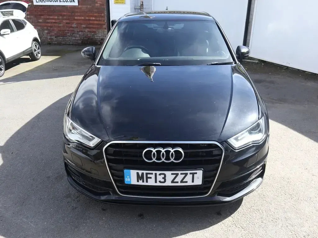 Used Audi A3 S-Line 150 HP (110 kW) 2013 Black Hatchback