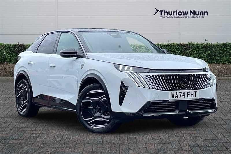Used Peugeot e-3008 GT 154 kW (210 HP) 2024 White SUV