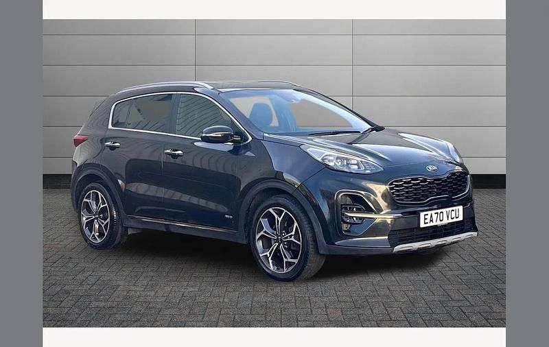 Used Kia Sportage GT-Line 174 HP (127 kW) 2021 Black SUV