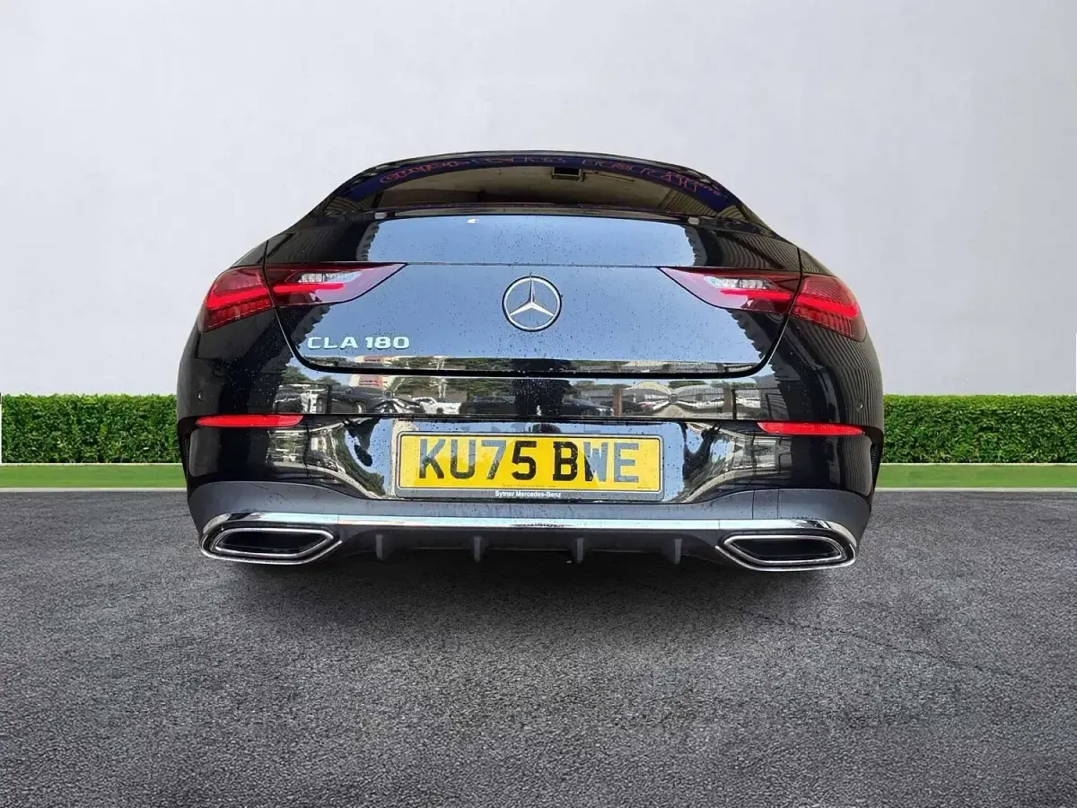 Used Mercedes CLA180 Executive 136 HP (100 kW) 2025 Black Coupe