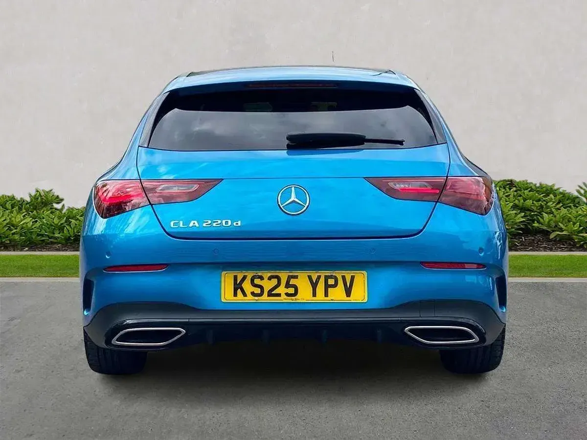 Used Mercedes CLA220 AMG Line Premium Plus 2025 Blue Estate
