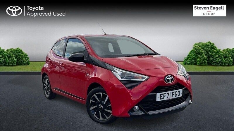 Red Used 2022 Toyota Aygo Trend Hatchback | £13,209 (Fair price) - Image 1/4