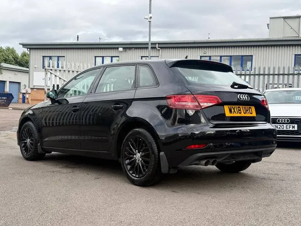 Used Audi A3 150 HP (110 kW) 2018 Black Sedan