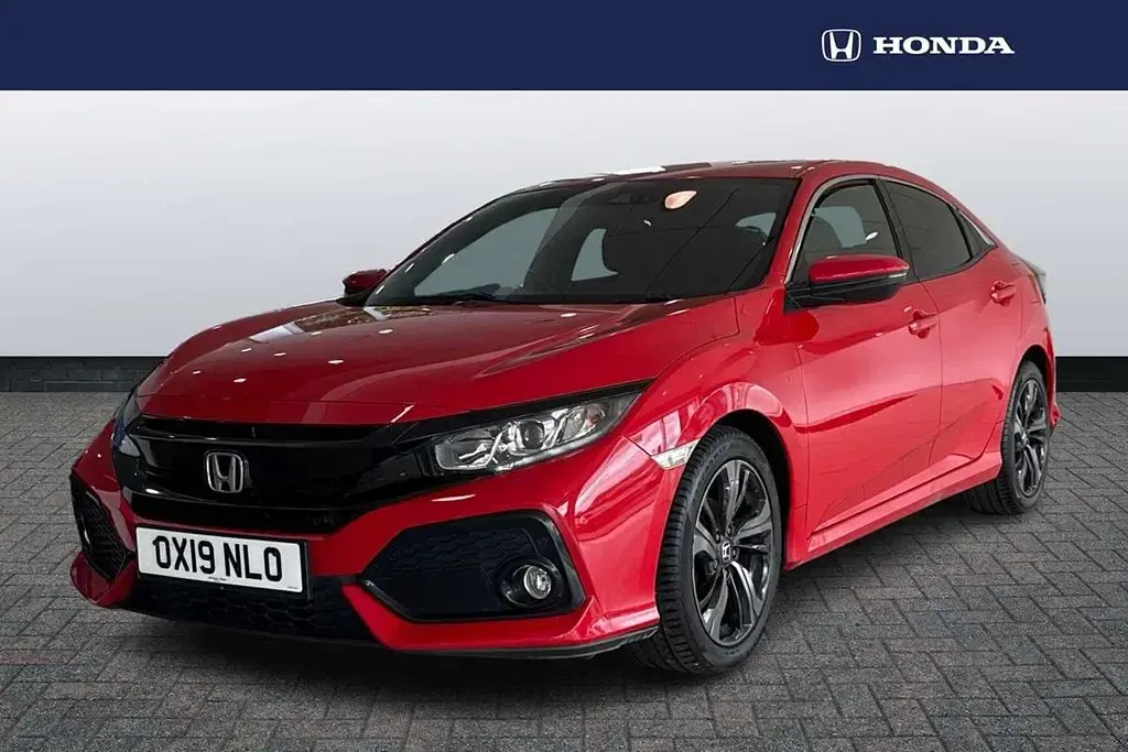 Used Honda Civic SR 126 HP (92 kW) 2019 Red Hatchback