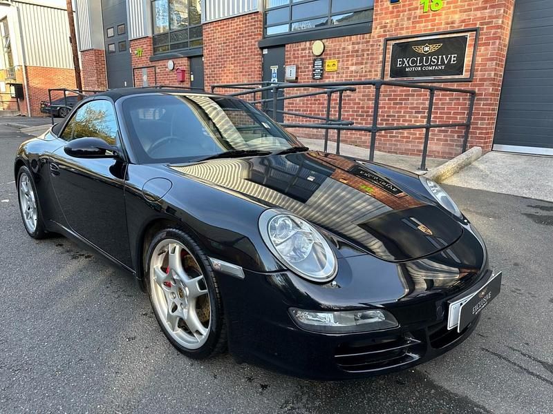 Black Used 2008 Porsche 911 Carrera S Cabriolet Cabriolet | £25,995 - Image 1/4