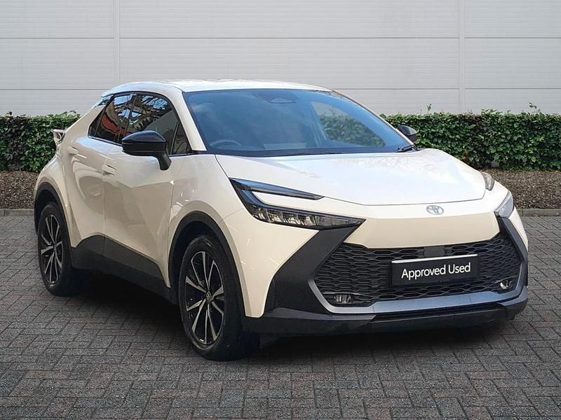 White Used 2024 Toyota C-HR Design SUV | £26,500 (Expensive) - Image 1/4