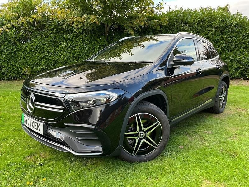 Used Mercedes EQA250 AMG line 139 kW (190 HP) 2021 Black SUV
