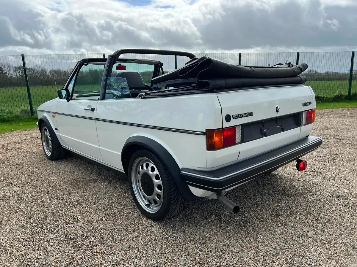 Used VW Golf Cabriolet 1987 White Cabriolet