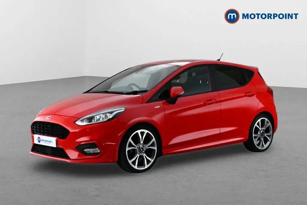 Used Ford Fiesta ST-Line X 125 HP (91 kW) 2021 Red Hatchback