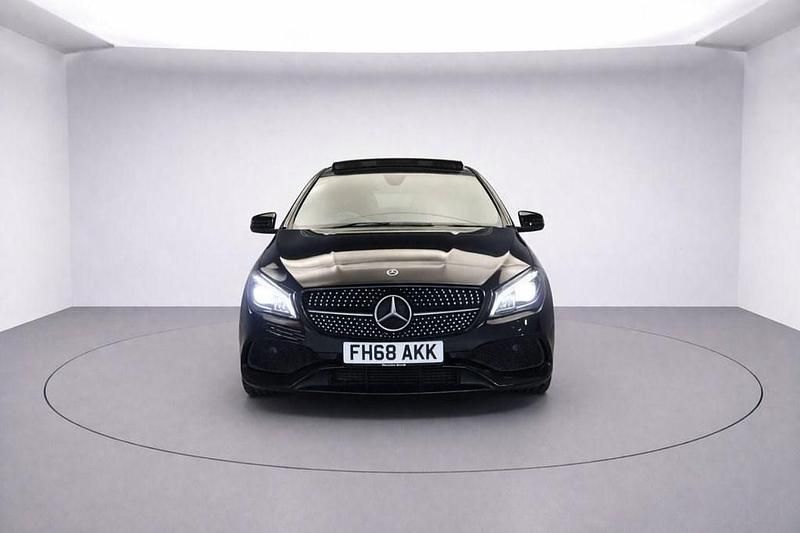 Used Mercedes CLA200 AMG line 156 HP (114 kW) 2019 Black Coupe