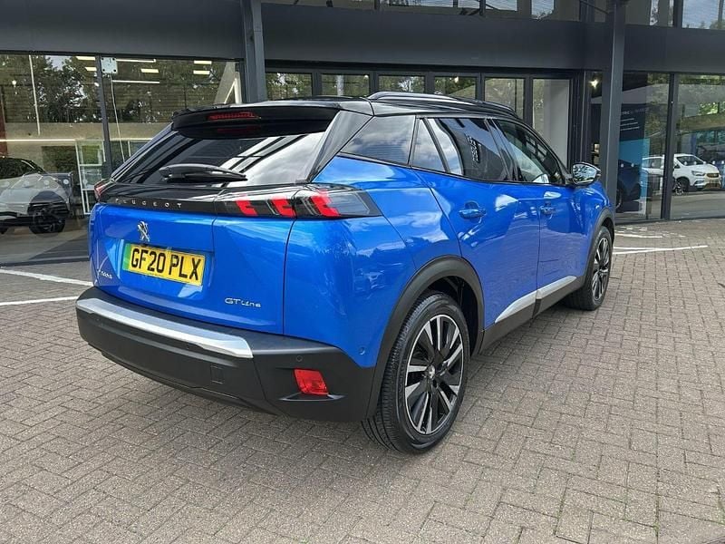 Blue Used 2020 Peugeot e-2008 GT-line SUV | £10,999 (Fair price) - Image 1/4