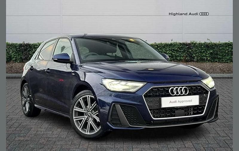 New Audi A1 S-Line 94 HP (69 kW) 2025 Blue Hatchback
