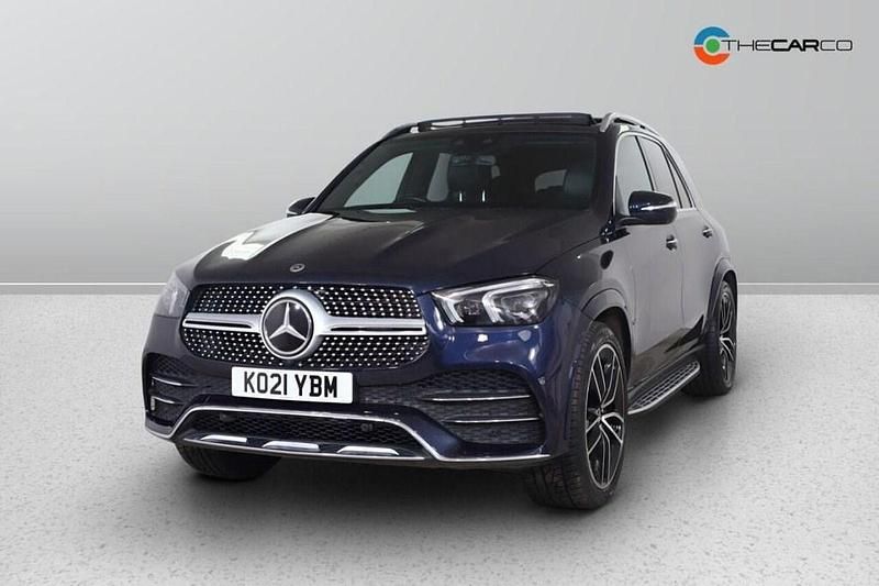 Used Mercedes GLE350 AMG line 2021 Blue Estate