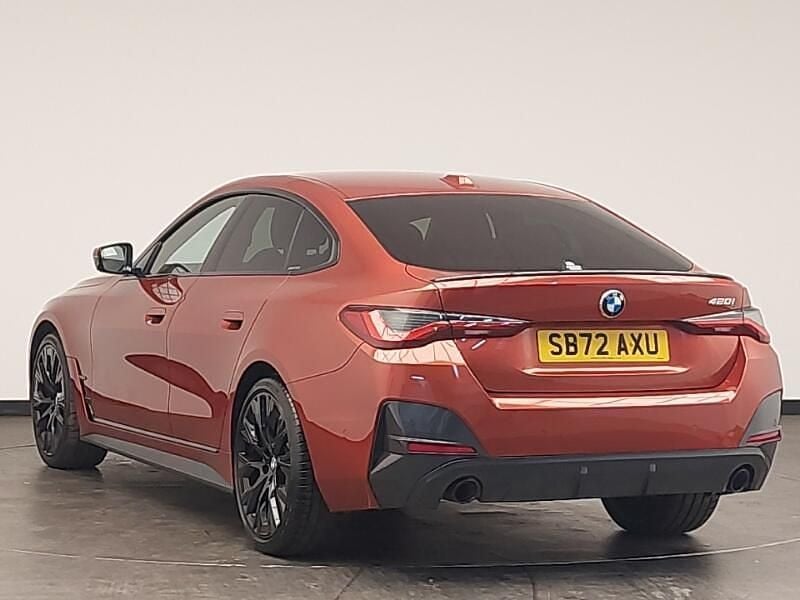 Used BMW 420 Gran Coupé M Sport 192 HP (141 kW) 2022 Orange Coupe