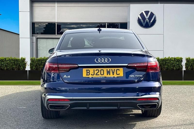Used Audi A4 S-Line 2020 Blue Sedan