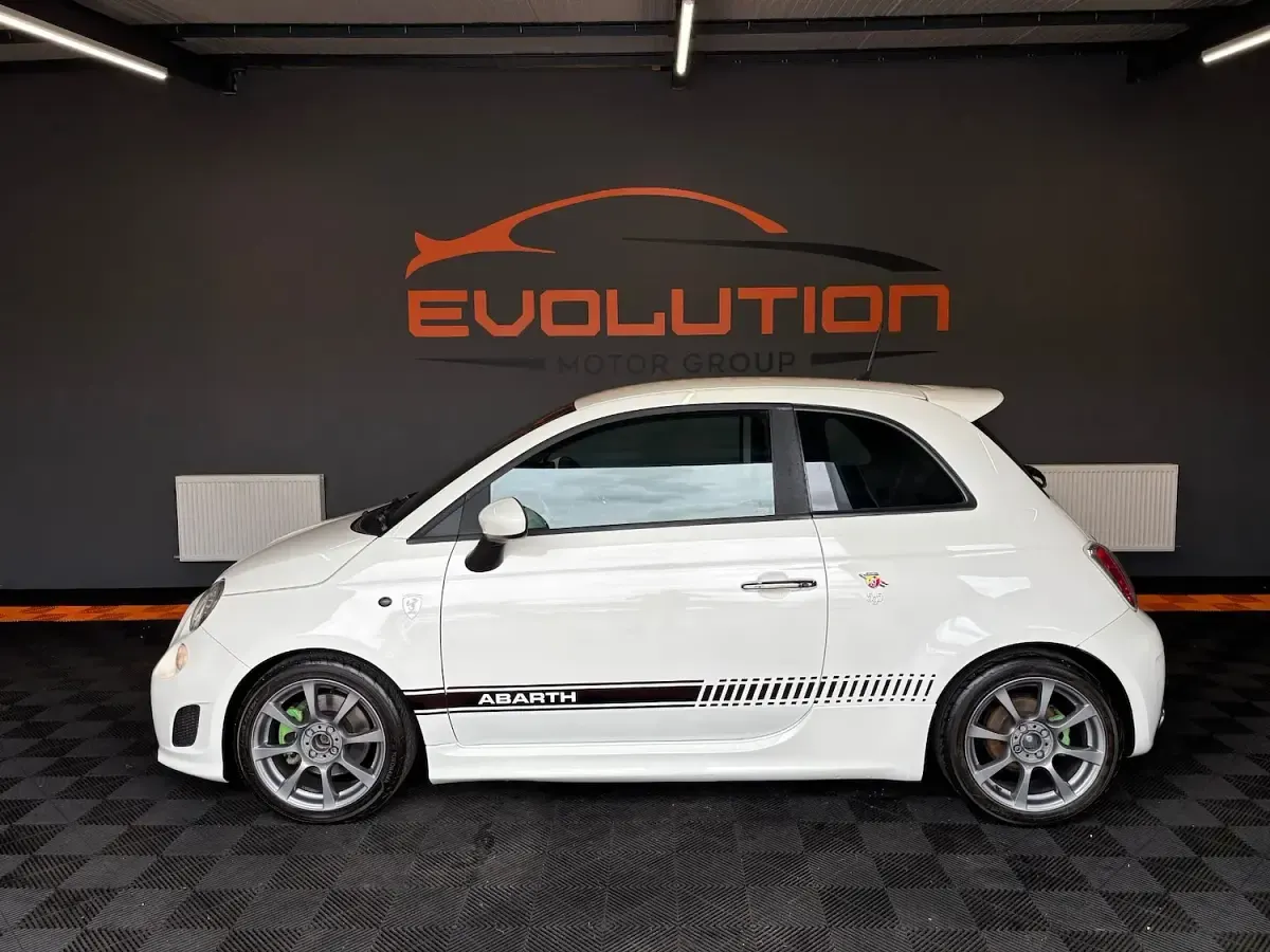 Used Abarth 595 140 HP (102 kW) 2016 White Hatchback
