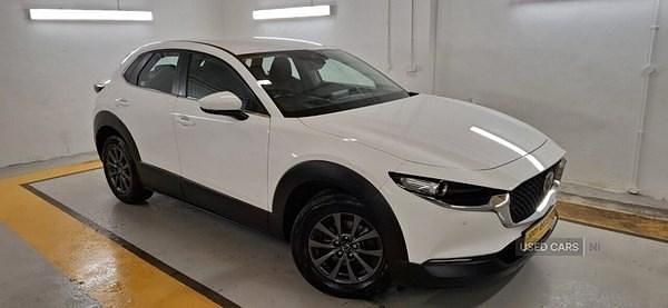 White Used 2022 Mazda CX-30 SUV | £13,399 (Good price) - Image 1/4