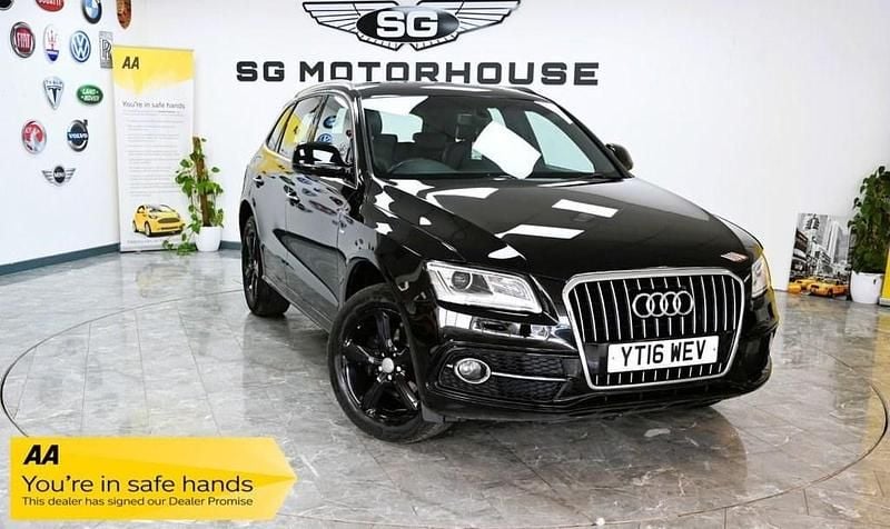 Used Audi Q5 S-Line 190 HP (139 kW) 2016 Black SUV