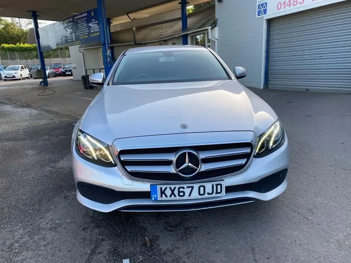 Used Mercedes E220 SE 2017 Silver Sedan