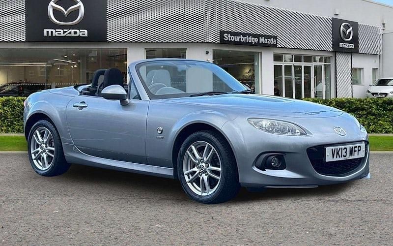 Used Mazda MX5 126 HP (92 kW) 2013 Silver Cabriolet