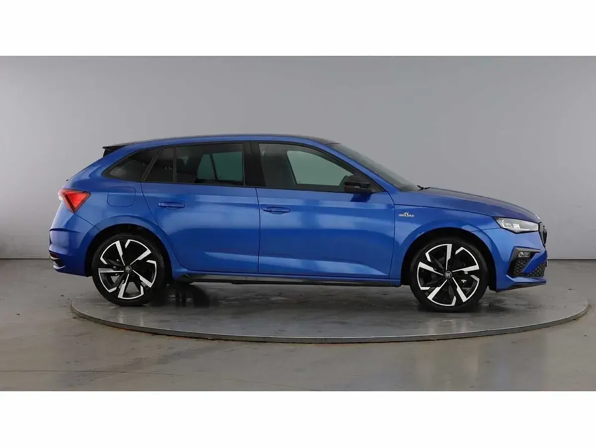 New Skoda Scala Monte Carlo 85 HP (62 kW) 2026 Race blue metallic Hatchback