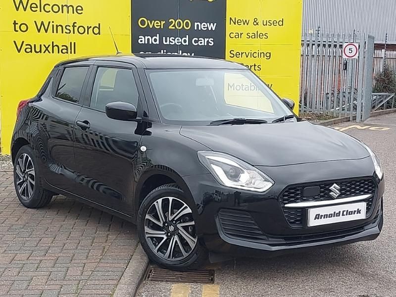 Black Used 2022 Suzuki Swift SZ-L Hatchback | £11,998 (Fair price) - Image 1/4