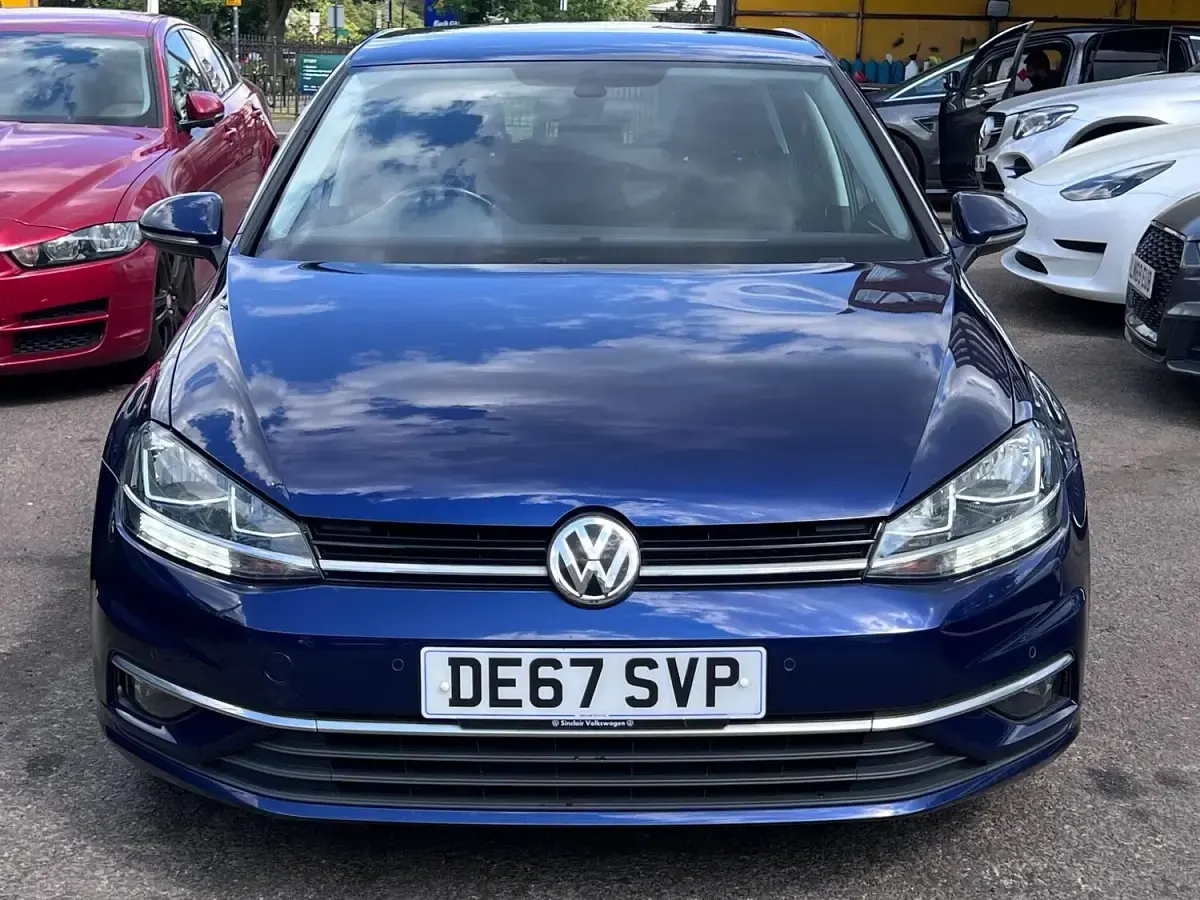 Used VW Golf VII GT 150 HP (110 kW) 2017 Blue Hatchback