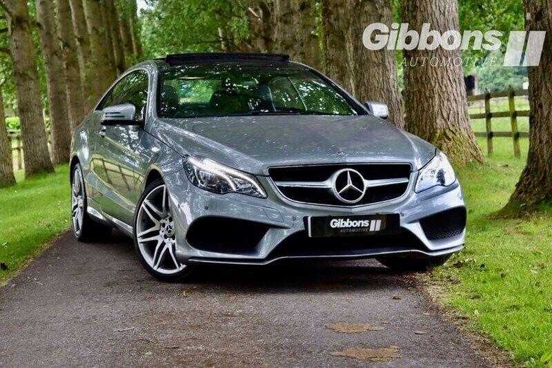 Silver Used 2015 Mercedes E220 AMG line Coupe | £10,485 (Fair price) - Image 1/1