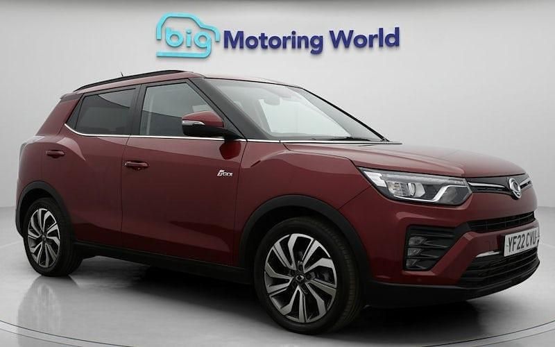 Red Used 2022 Ssangyong (KGM) Tivoli SUV | £11,700 (Good price) - Image 1/4