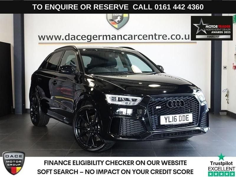 Black Used 2016 Audi RS Q3 Design SUV | £21,470 (Fair price) - Image 1/3