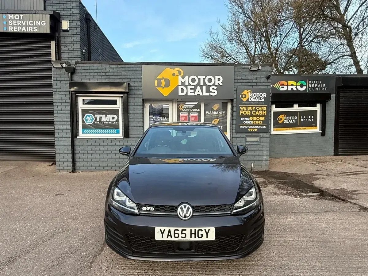 Used VW Golf VII GTD 2016 Black Hatchback
