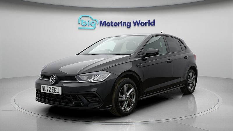 Used VW Polo R-line 94 HP (69 kW) 2023 Black Hatchback