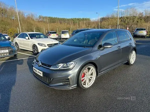 Used VW Golf VII GTD 184 HP (135 kW) 2019 Blue Hatchback