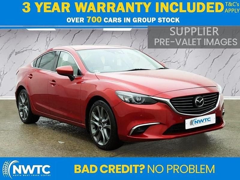 Red Used 2015 Mazda 6 Sedan | £7,295 (Fair price) - Image 1/2