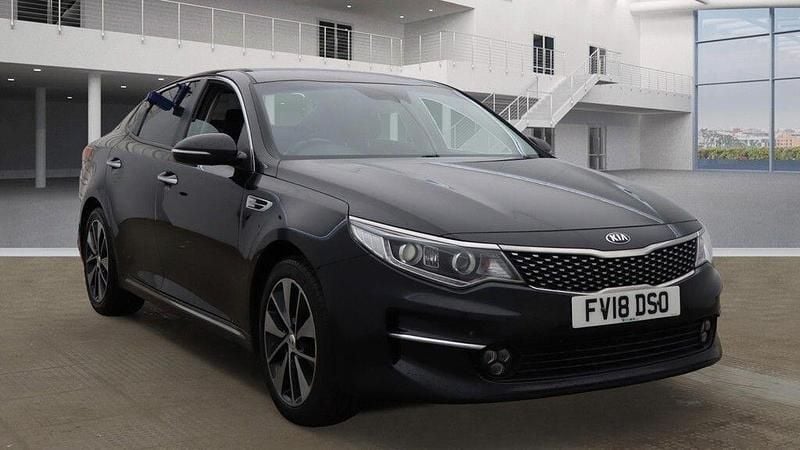 Black Used 2018 Kia Optima 3 Sedan | £6,995 (Fair price) - Image 1/3