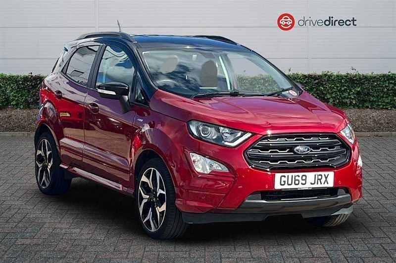 Red Used 2020 Ford Ecosport ST-Line SUV | £10,725 (Fair price) - Image 1/4
