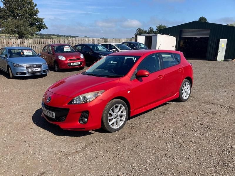 Red Used 2013 Mazda 3 Hatchback | £3,695 (Super price) - Image 1/4