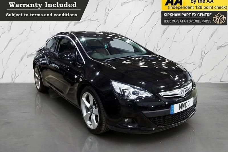 Used Vauxhall Astra GTC drive 136 HP (100 kW) 2017 Black Coupe