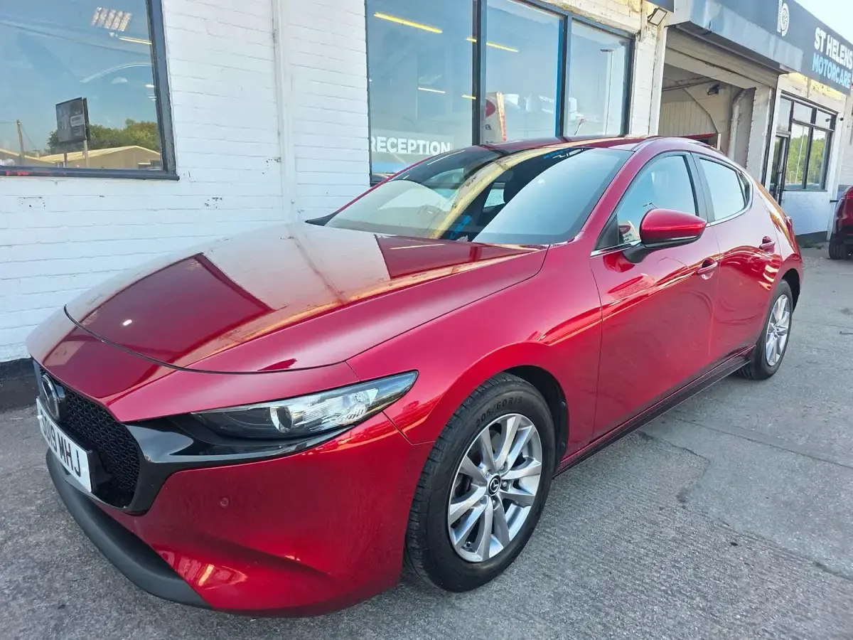 Used Mazda 3 Luxury 2019 Red Hatchback
