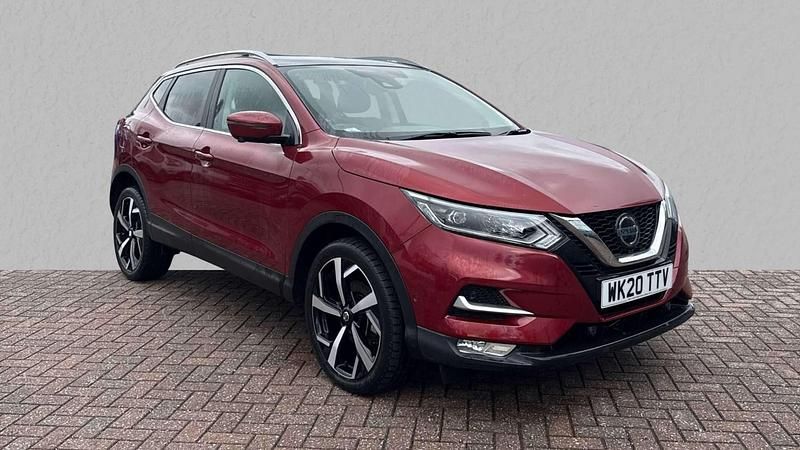 Red Used 2020 Nissan Qashqai Tekna SUV | £17,070 (Fair price) - Image 1/4