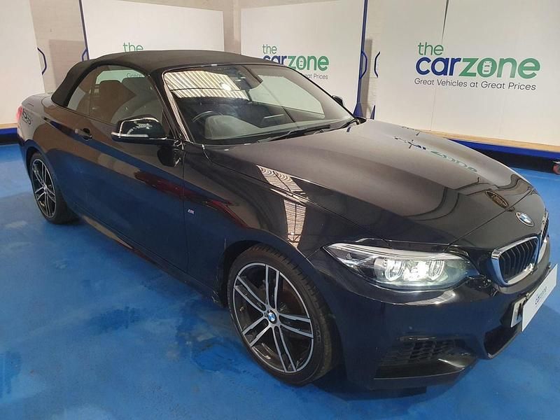 Black Used 2020 BMW 218 M Sport Cabriolet | £15,499 (Fair price) - Image 1/4