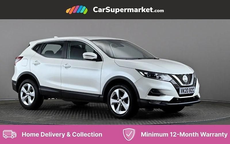 White Used 2020 Nissan Qashqai Acenta Premium SUV | £11,997 (Super price) - Image 1/4