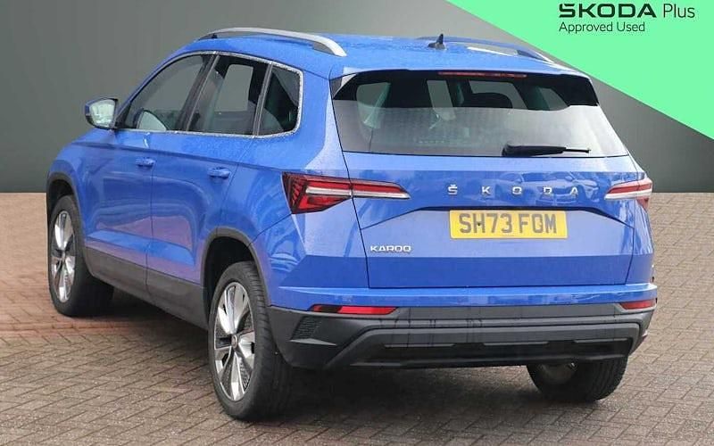 Used Skoda Karoq SE L 116 HP (85 kW) 2023 Energy blue SUV